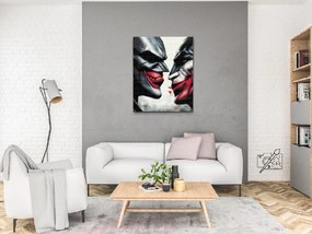 Gario Diamantové maľovanie Na koho strane si? 1 Rozmery: 40 x 50 cm, Rámovanie: Iba zrolované plátno, Diamanty: Štvorcové