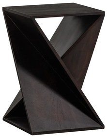 Odkladací stolík z masívu akácie 41x41 cm Ikem – WOOOD