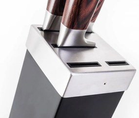 Sada nožov G21 Gourmet Dynamic 5 ks + černo-nerezový blok 60022163