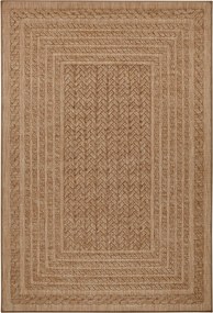 Hanse Home 120x170 cm Kusový koberec Forest 103992 Beige/Brown – na von aj na doma, béžová, chodba / predsieň