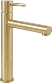 Rea Tess, vysoká umývadlová batéria h-315, zlatá matná, REA-B5660
