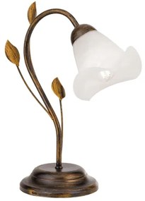 Náhradné sklo k lustru SISI E14 pr. 13 cm biele