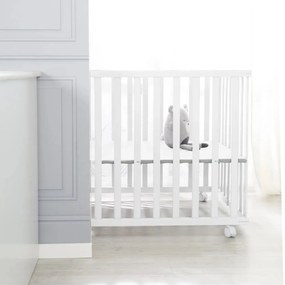 Biela detská ohrádka 100x75 cm – Roba