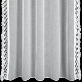 ZÁCLONA NA PÁSKE KIRA2 140X270 CM BIELA