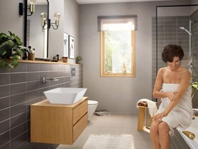Hansgrohe Rebris E, umývadlová batéria pod omietku, 2-otvorová inštalácia, chrómová, HAN-72568000