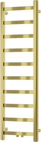 Mexen, kúpeľňový radiátor Mexen Bolt 1200 x 400 mm, 220 W, zlatý - W126-1200-400-00-50