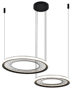 Závesné LED svietidlo Nest, 2x LED 77w, 4000k, b