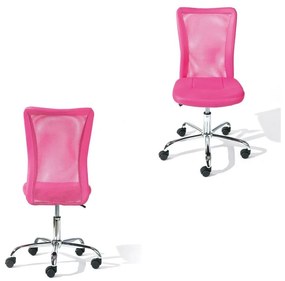 IDEA nábytok Kancelárská stolička BONNIE ružová