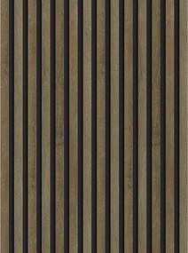 Mexen Lam-F, akustické stenové lamely 275 × 31,5 cm, filc 6 mm, dub espresso, S105-275317-2812-065