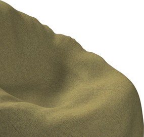 Sedací vak farba produktu zelená látka zapletaná