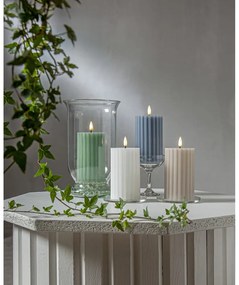 LED sviečka (výška 15 cm) Flamme Stripe – Star Trading