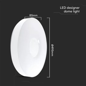 LED Stmievateľné stropné svietidlo LED/60W/230V 3000-6500K 49,5 cm biela + DO
