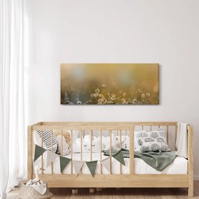 Obraz - Olejomaľba sedmokrások (120x50 cm)