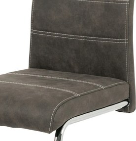 Jedálenská stolička sivá HC-483 GREY3