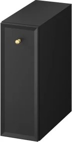 Cersanit S1022-007 - Závesná kúpeľňová skrinka MILLE 20x45 cm matná čierna