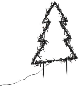 Vianočný reflektor Vianočný stromček vrátane LED IP44 - Rudolph