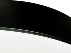 LED stropné svietidlo LED/135W/230V 3000/4000/6500K priemer 80 cm čierne