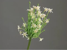 Umelá kvetina Cesnak 70 cm, krémový%