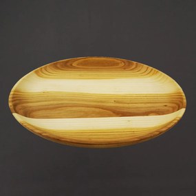 AMADEA Drevený tanier čerešňa, masívne drevo, 30 cm