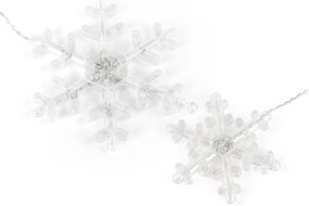 Bestent Svetelná reťaz 156LED 5m teplá biela Snowflakes