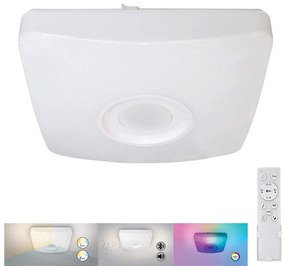 Rabalux Rabalux - LED RGB Stmievateľné stropné svietidlo s reproduktorom LED/18W/230V + DO RL4682