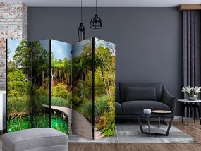Paraván - Green oasis II [Room Dividers]