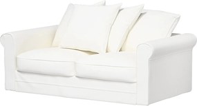 Poťah 2-miestnej skladacej sekcie Grönlid farba produktu biela