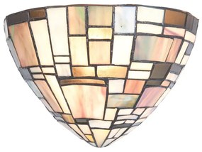 Svietidlo vitráž nástenné 30*18 JASPER