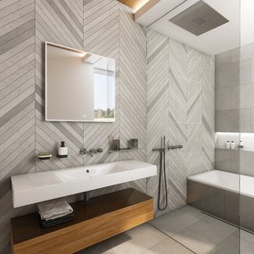Nimco LED zrkadlo 700x700 s dvoma dotykovými senzormi - ZP 13077VX
