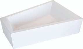 Besco Akrylátová asymetrická vaňa Intima Duo 170x125 (180x125) BESCO-Rozmery: 170x125, BESCO-Farba: Biela, BESCO-Orientácia: Pravá
