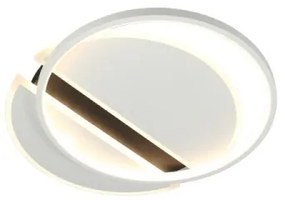 LED Stmievateľné stropné svietidlo LED/80W/230V 3000-6500K biela + diaľkové ovládanie