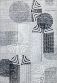 Kusový koberec Avantgarde 101 Grey, 230x330, šedá, chodba / predsieň, Obsession