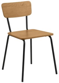 Jedálenská stolička v prírodnej farbe Peru – Actona