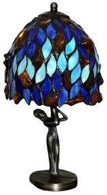 Jantarová stolová Tiffany 34*17Ø AMBER