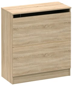 Perinový matrac BETTY 2, dub Sonoma