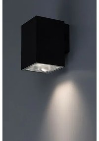 Rabalux 77156 vonkajšie nástenné LED svietidlo Urfa, 9W, IP65, čierna, 11,5 cm