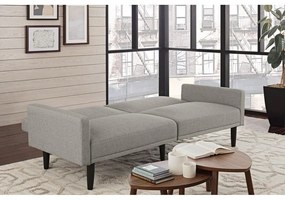 Svetlosivá rozkladacia pohovka 198 cm - Støraa