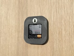 Dekorstudio Moderné drevené hodiny EKO Digits biele - 60cm