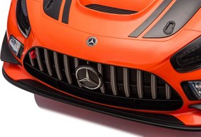 LEAN CARS Elektrické autíčko Mercedes AMG GT3, oranžové