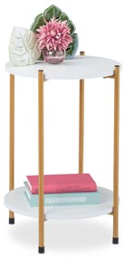 Príručný stolík RD4370, biela