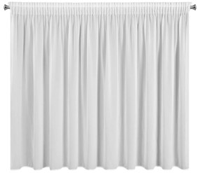 ZÁCLONA NA PÁSKE ARLETA 295X160 CM BIELA