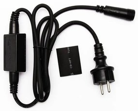 DECOLED LED svetelná snehová vločka II, sada pre VO 3D tlač, priemer 86 cm, ľadovo biela