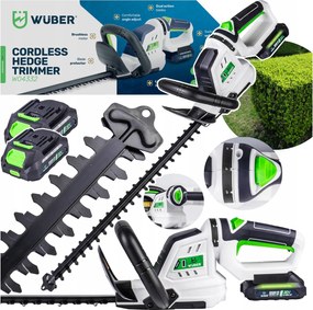 Akumulátorové Nožnice Na Živý Plot 2x Aku 2,0Ah 20V Kríky 50cm Wuber