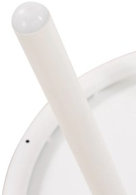 Konferenčný stolík Velva - v45 x 80 x 45 cm - Biela