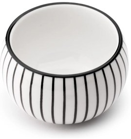 Bielo-čierna porcelánovo-liatinová čajová súprava Shanxi – Bredemeijer