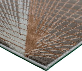 Koberec Allianz 6305 béžový s geometrickým vzorom – obdĺžnik Rozmer: 80x150 cm