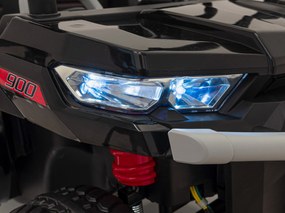 Ramiz Detské auto Pick-Up Speed 900 čierne + pohon 4x4 + pohyblivá korba