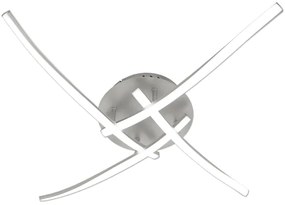 Brilagi - LED stropné svietidlo STRIPES LED/32W/230V strieborné