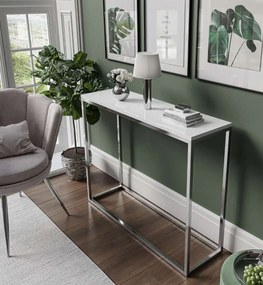 KONZOLA BELLA BIELY LESK + CHRÓM