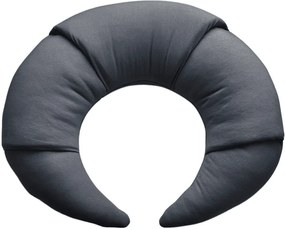 Vankúš croissant grafit 55cm